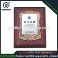 China supplier wholesale unique design etching wooden plaque award